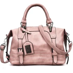 Women's Faux Leather Satchel Handbag - Perfect for Daily Use, Work, and Travel