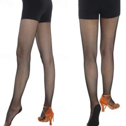 Women's Fishnet Tights Panty Hose Party Daily Bowknot Spandex Nylon Sexy Classic Professional 1 Pair