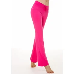 Women's Flare Leg Pants Wide Leg Quick Dry Moisture Wicking High Waist Yoga Fitness Gym Workout Bottoms Dark Grey Peacock Lake Blue H00109 White Modal Cotton Winter Sports Activewear / Athletic