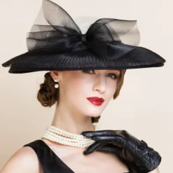 Women's Flax Headpiece - Wedding / Special Occasion Hats 1 Piece dress to impress Hats Race Day Dress