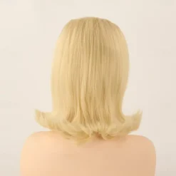 Womens Flip Wig 70s Pinup Pelucas 60s Retro Beehive Style Vintage Look Betty Rubble Wig Carnival Costume Women Wig wtih Bang Halloween Wigs