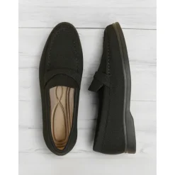 Women's Flyknit Slip-On Loafers - Lightweight Casual Walking Shoes for Work & Daily Wear