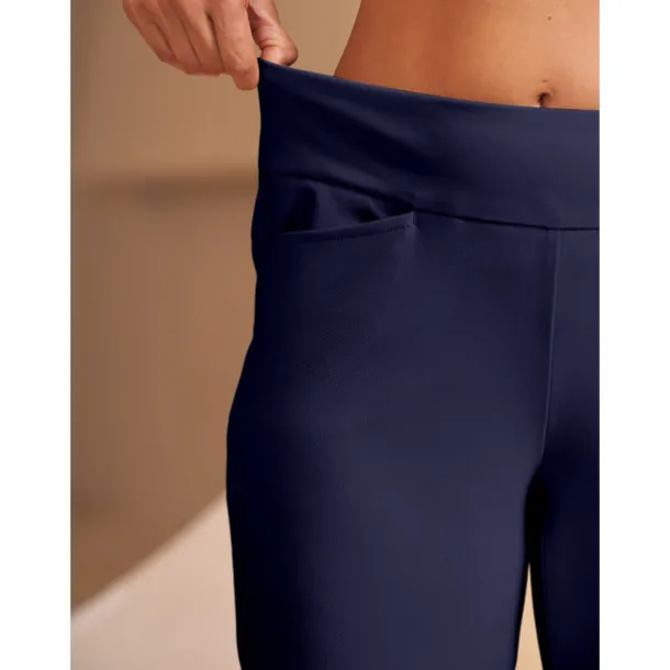 Women's Golf Capri 22Inch Performance Stretch Pants Black Red Dark Navy Pants Trousers Ladies Golf Attire Clothes Outfits Wear Apparel