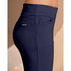 Women's Golf Capri 22Inch Performance Stretch Pants Black Red Dark Navy Pants Trousers Ladies Golf Attire Clothes Outfits Wear Apparel