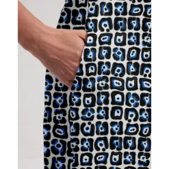 Women's Golf Dress Black Sleeveless Floral Ladies Golf Attire Clothes Outfits Wear Apparel