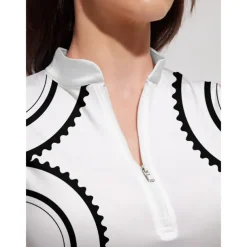 Women's Golf Dress White Sleeveless Ladies Golf Attire Clothes Outfits Wear Apparel