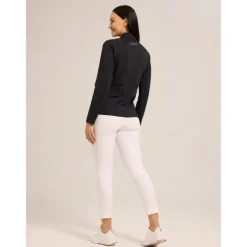 Women's Golf Jacket Black White Navy Blue Long Sleeve Top Ladies Golf Attire Clothes Outfits Wear Apparel