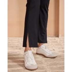 Women's Golf Pants Black Coffee Sun Protection Bottoms Slim Fit Fall Ladies Golf Attire Clothes Outfits Wear Apparel