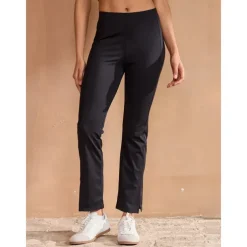 Women's Golf Pants Black Coffee Sun Protection Bottoms Slim Fit Fall Ladies Golf Attire Clothes Outfits Wear Apparel