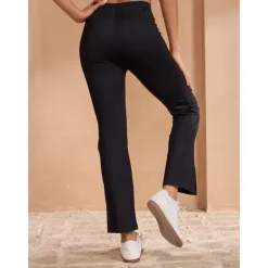 Women's Golf Pants Black Coffee Sun Protection Bottoms Slim Fit Fall Ladies Golf Attire Clothes Outfits Wear Apparel