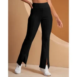 Women's Golf Pants Black Pants / Trousers Ladies Golf Attire Clothes Outfits Wear Apparel