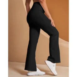 Women's Golf Pants Black Pants / Trousers Ladies Golf Attire Clothes Outfits Wear Apparel