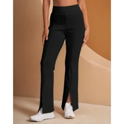 Women's Golf Pants Black Pants / Trousers Ladies Golf Attire Clothes Outfits Wear Apparel