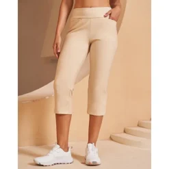 Women's Golf Pants Black Pink Red Bottoms Ladies Golf Attire Clothes Outfits Wear Apparel