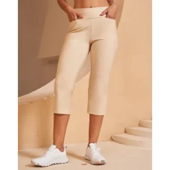 Women's Golf Pants Black Pink Red Bottoms Ladies Golf Attire Clothes Outfits Wear Apparel