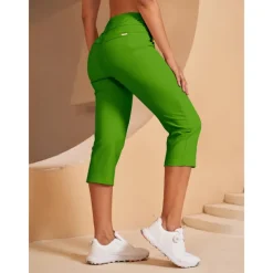 Women's Golf Pants Black Pink Red Bottoms Ladies Golf Attire Clothes Outfits Wear Apparel