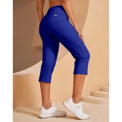 Women's Golf Pants Black Pink Red Bottoms Ladies Golf Attire Clothes Outfits Wear Apparel