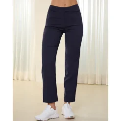 Women's Golf Pants Navy Black Pants / Trousers Ladies Golf Attire Clothes Outfits Wear Apparel