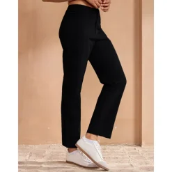 Women's Golf Pants Navy Black Pants / Trousers Ladies Golf Attire Clothes Outfits Wear Apparel