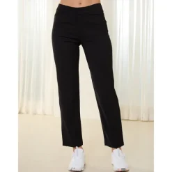 Women's Golf Pants Navy Black Pants / Trousers Ladies Golf Attire Clothes Outfits Wear Apparel