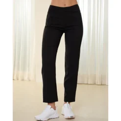 Women's Golf Pants Navy Black Pants / Trousers Ladies Golf Attire Clothes Outfits Wear Apparel