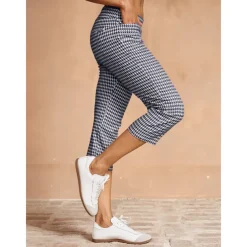 Women's Golf Pants Yan pink Black Rose Red Bottoms Ladies Golf Attire Clothes Outfits Wear Apparel