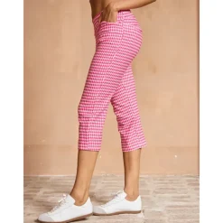 Women's Golf Pants Yan pink Black Rose Red Bottoms Ladies Golf Attire Clothes Outfits Wear Apparel