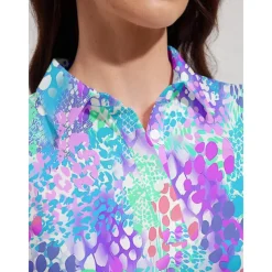 Women's Golf Polo Shirt Light Purple Sleeveless Top Ladies Golf Attire Clothes Outfits Wear Apparel