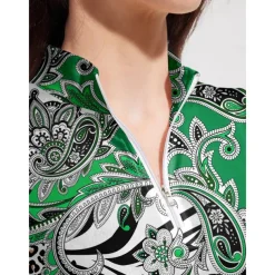 Women's Golf Polo Shirt Navy Pink Purple Long Sleeve Top Ladies Golf Attire Clothes Outfits Wear Apparel