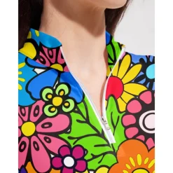 Women's Golf Polo Shirt Orange Short Sleeve Top Ladies Golf Attire Clothes Outfits Wear Apparel