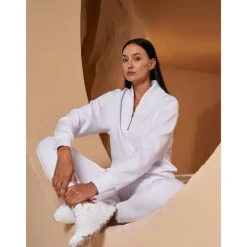 Women's Golf Pullover Sweatshirt Black White Dark Navy Long Sleeve Top Ladies Golf Attire Clothes Outfits Wear Apparel