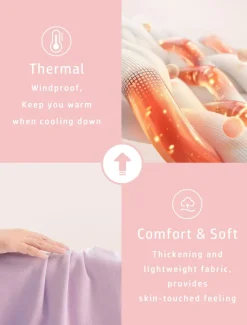 Women's Golf Pullover Sweatshirt Violet Orange Long Sleeve Thermal Warm Top Fall Winter Ladies Golf Attire Clothes Outfits Wear Apparel