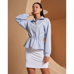 Women's Golf Pullover Sweatshirt Black Dark Navy Light Purple Long Sleeve Top Ladies Golf Attire Clothes Outfits Wear Apparel