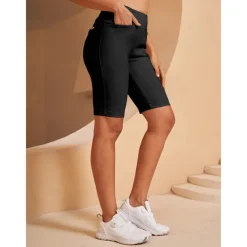 Women's Golf Shorts Black Dark Navy Shorts Ladies Golf Attire Clothes Outfits Wear Apparel