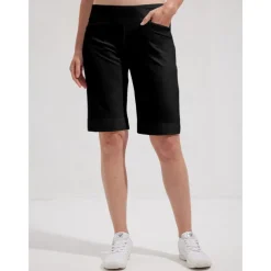 Women's Golf Shorts 21inch Performance Stretch Shorts Navy Black Khaki Shorts Ladies Golf Attire Clothes Outfits Wear Apparel