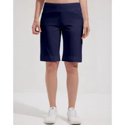 Women's Golf Shorts 21inch Performance Stretch Shorts Navy Black Khaki Shorts Ladies Golf Attire Clothes Outfits Wear Apparel