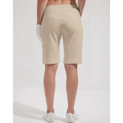 Women's Golf Shorts 21inch Performance Stretch Shorts Navy Black Khaki Shorts Ladies Golf Attire Clothes Outfits Wear Apparel