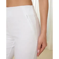 Women's Golf Shorts 22.5inch Slim-Fit Stretch Shorts White Shorts Ladies Golf Attire Clothes Outfits Wear Apparel