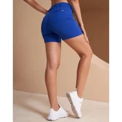Women's Golf Shorts Royal Blue Shorts Ladies Golf Attire Clothes Outfits Wear Apparel