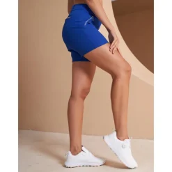 Women's Golf Shorts Royal Blue Shorts Ladies Golf Attire Clothes Outfits Wear Apparel