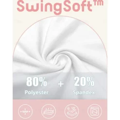 Women's Golf Skorts 19inch Blue Bottoms Ladies Golf Attire Clothes Outfits Wear Apparel