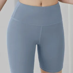 Women's Gym Shorts Yoga Shorts Workout Shorts High Waist Yoga Gym Workout Pilates Shorts Dark Grey Black Pink Sports Activewear Stretchy Slim