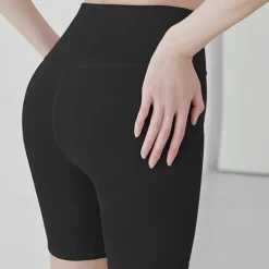 Women's Gym Shorts Yoga Shorts Workout Shorts High Waist Yoga Gym Workout Pilates Shorts Dark Grey Black Pink Sports Activewear Stretchy Slim