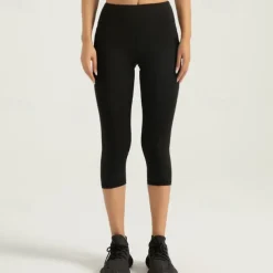 Women's Gym Shorts Yoga Shorts Workout Shorts Side Pockets Tummy Control Butt Lift High Waist Yoga Gym Workout Pilates Capri Leggings Dark Pink Black Pink Spandex Sports Activewear Stretchy Slim