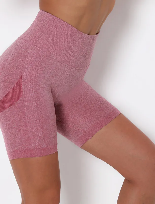 Women's Gym Shorts Yoga Shorts Biker Shorts Scrunch Butt Ruched Butt Lifting Gusseted Crotch Tummy Control Butt Lift High Waist Fitness Gym Workout Running Bottoms Fashion Black Yellow Red Spandex