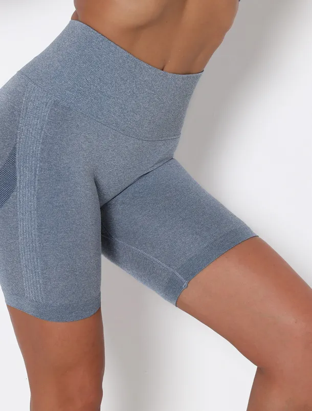 Women's Gym Shorts Yoga Shorts Biker Shorts Scrunch Butt Ruched Butt Lifting Gusseted Crotch Tummy Control Butt Lift High Waist Fitness Gym Workout Running Bottoms Fashion Black Yellow Red Spandex