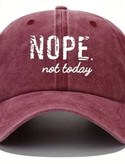 Women's Hat Baseball Cap Portable Sun Protection Breathable Street Daily Weekend Print Letter