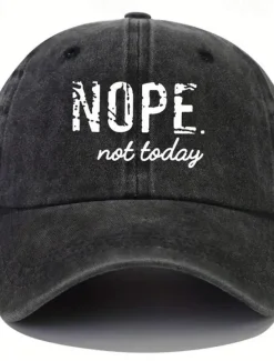 Women's Hat Baseball Cap Portable Sun Protection Breathable Street Daily Weekend Print Letter