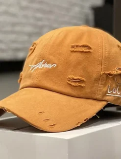 Women's Hat Baseball Cap Portable Sun Protection Breathable Street Daily Weekend Embroidery Letter