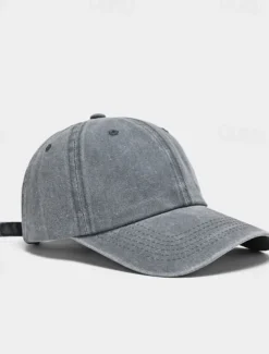 Women's Hat Baseball Cap Portable Sun Protection Breathable Street Daily Weekend Pure Color Pure Color